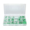 225pcs Car Air Conditioner Seal Ring Kit 18‑Compartment AC O