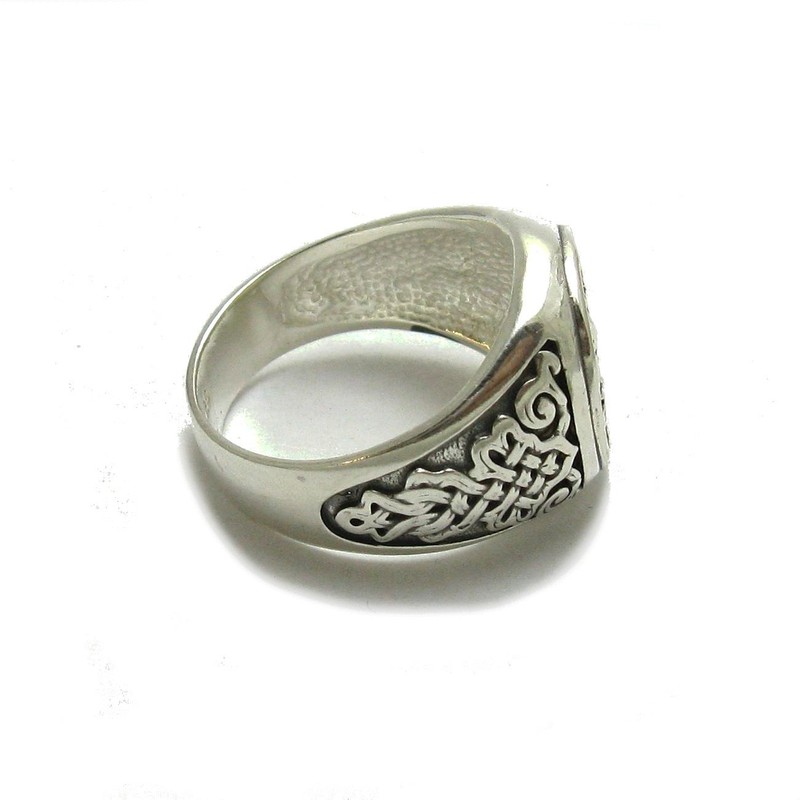 Sterling silver men ring St George solid 925 R001779 Empress