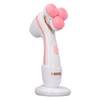 Electric Facial Cleansing Brush 3 Head Massage Facial Exfoliating Silicone