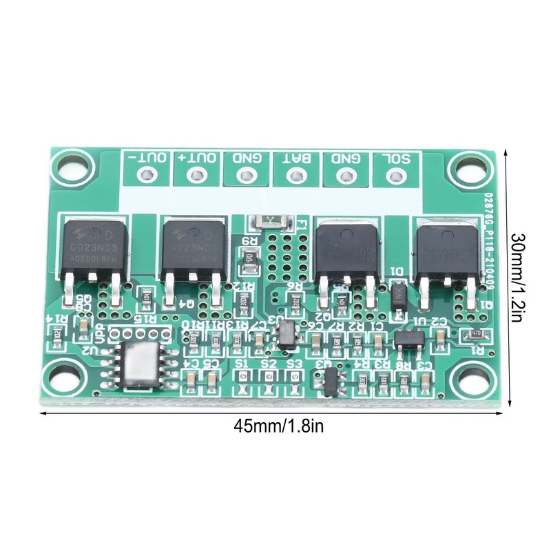 10A 3.7V/7.4V/11.1V Solar Lamp Controller Module, Solar Charge Controller Board