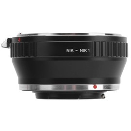 Hilitand Adaptador de Lente, Accesorio de Fotografía de Anillo Adaptador de Lente de Montaje F, para F Mount a para 1 Mount Camera, para J1 / J2 / J3 / J4 / J5 / V1 / V2