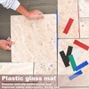 Pack of 60 Plastic Underlay Plates, Glazing Blocks, Compensation Plates,