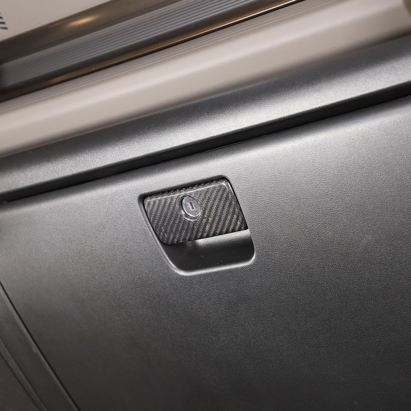 Carworld66 Fits For Hummer EV 2024-25 Carbon Fiber Glove Box