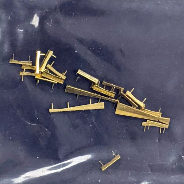 Tangent Scale Models 208 HO Scale Running Board Brackets for