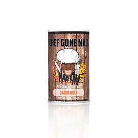 Chef Gone Mad Cajun NOLA Seasoning Blend, 5 Ounce Canister
