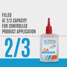 Adhesive Guru CA Glue with Activator Kit (2x3.5 oz + 2x13.5 fl.oz) Professional Cyanoacrylate Adhesive and Super Glue Accelerator for Woodworking with Extra Caps&Microtips, DIY&Craft, Plastic, Repair,