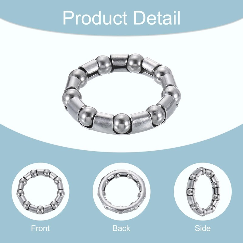 sourcing map Bicycle Crank Ball Bearing 5/16Inch (8mm) x 9