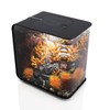 biOrb Flow 15 Aquarium with LED - 4 Gallon, Black