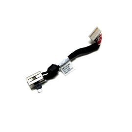 ALIXCE AC DC Power Jack Socket Cable Harness for Dell Inspiron 11 3162 3168 3179 3180 3185 3195 Laptop, P/N: HUC03 450.07604.2002