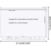 Pack of 20 A5 Size 6 Holes Binder Pockets Translucent
