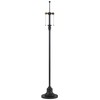 360 Lighting Dyna 58" High Black Floor Lamp Base