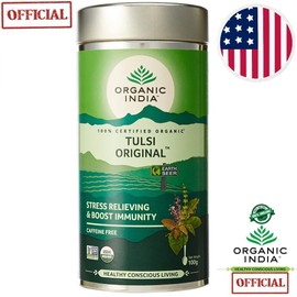 Organic india Tulsi Original EXP.2026 Tea Organic India 4 Box 400 GRAM USA OFFICIALL