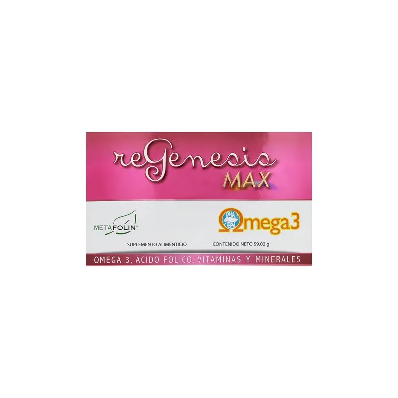 Regenesis Max 56.3 G Caja Con 60 Cpsulas