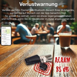 Callstel AirTag Compatible: Set of 8 Key Finders, AirTag Certified, Where's App, IPX4 Case (Key Finder, Bluetooth, Backpack Finder, Keychain Pendant)