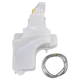 TRQ Windshield Washer Reservoir Compatible with 2020-2023 Jeep Gladiator 2018-2024 Wrangler CH1288289