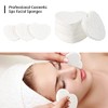 50 esponjas faciales comprimidas, 100% natural de celulosa esponjas profesionales