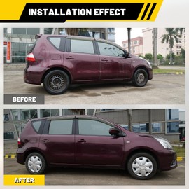 AUTOFREE 13 inch Hubcaps Wheel Covers Silver, Set of 4 Universal ABS Wheel Rim Covers Clip On Auto Tire Sturdy Guards OEM Replacement, for Most Cars Nissan Toyota Acura Chevy Mazda VW