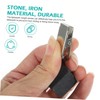 Mobestech 6Pcs Decorative Tablecloth Weights with Metal Clips Stone Table