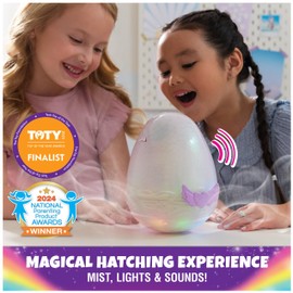 Hatchimals Alive, Mystery Hatch Pufficorn, Surprise Interactive Toy & Egg with Mist, Lights & Sounds (Styles May Vary), Kids Toys for Girls & Boys