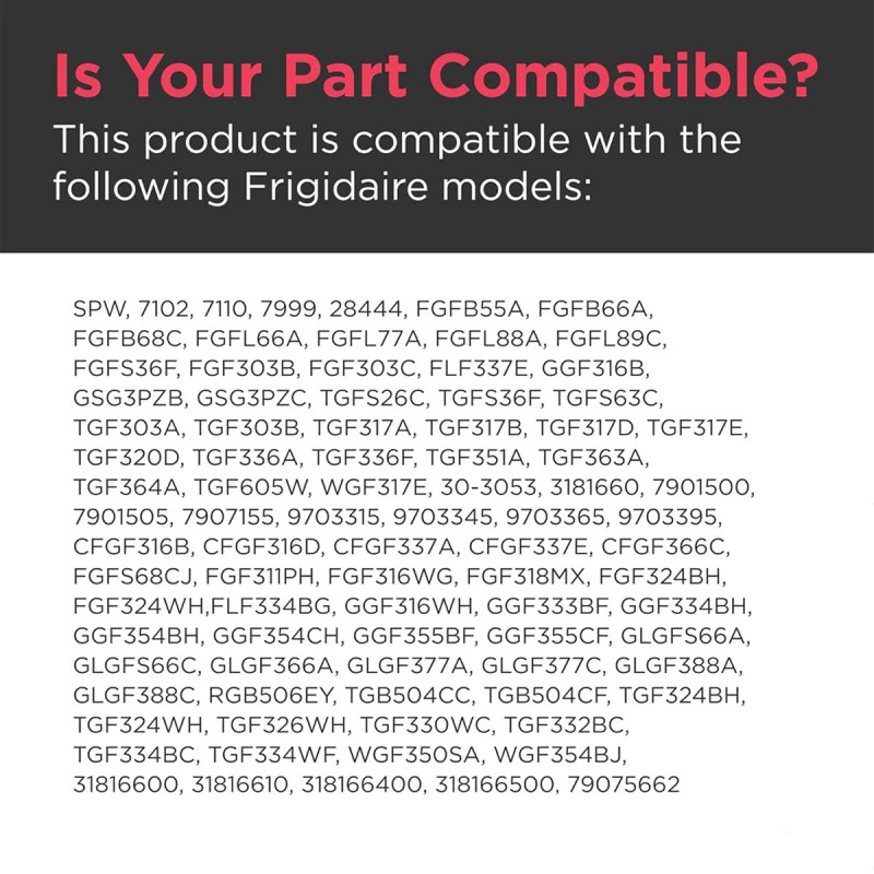 For Frigidaire 5303935066 Oven igniter Replacement for Frigidaire gas range