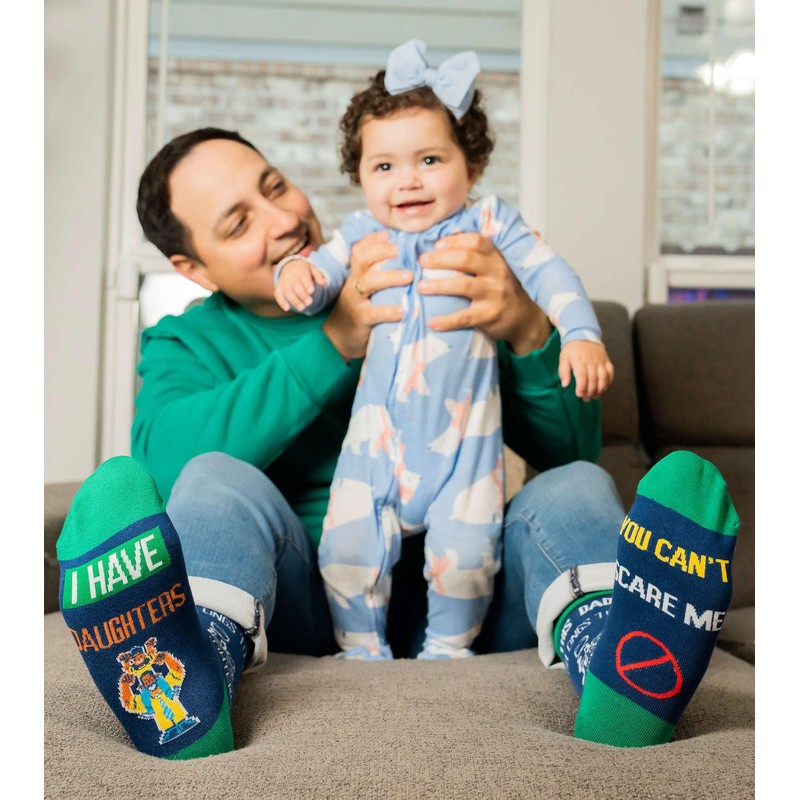 IRISGOD Funny Nerd Socks | Cool Stocking Stuffers | Holidday