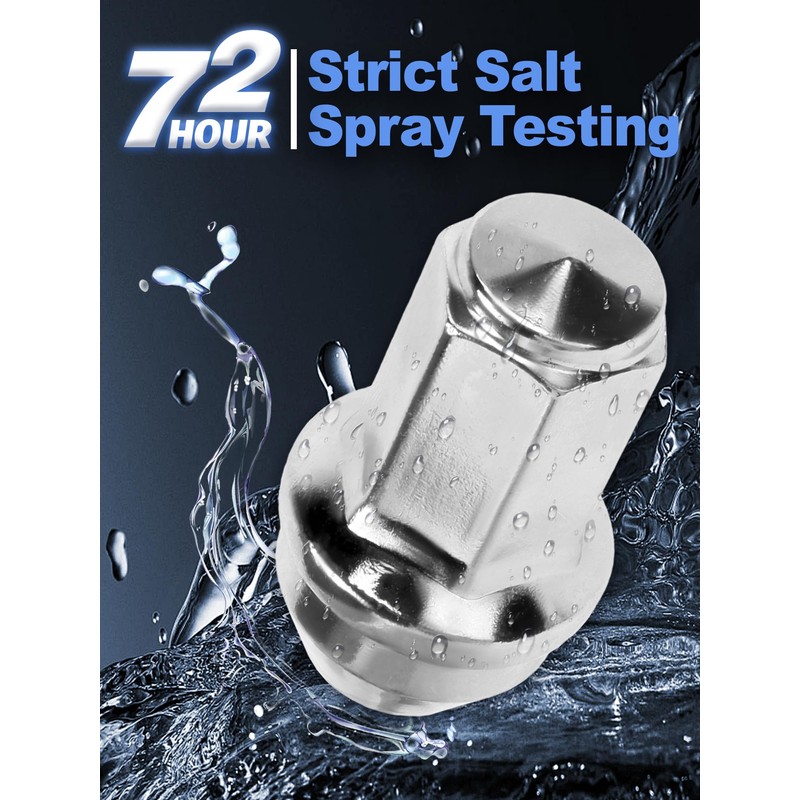Set of 24 M14x2.0 Lug Nuts OEM Factory Style Large