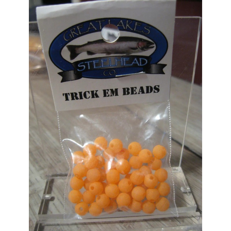Great Lakes Trick Em Beads Fishing Lure 6mm Unfair Egg