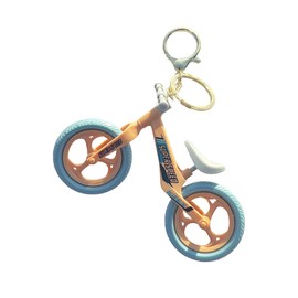 JINZHOUFZ Bicycle Keychain Bicycle Model Ornament Keychain Cute Pendant Creative Gift (Orange)