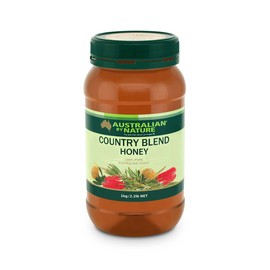 Australian By Nature Country Blend Honey 1kg (Ships April)