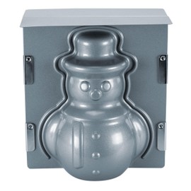 Städter 661820 Snowman 3D Baking Tin Metal 19 x 21 x 12 cm