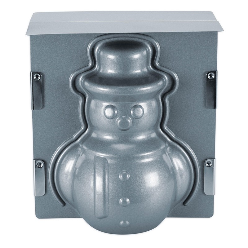 Städter 661820 Snowman 3D Baking Tin Metal 19 x 21