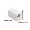 VGOL 4Pcs RJ11 6P4C Coupler Female to Female Adapter for