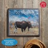 Taylor Nature Series Moose Indoor Outdoor Dial Thermometer, Easy to