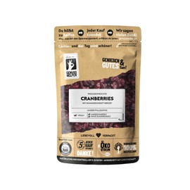 Bremer Gewürzhandel Cranberries, Dried, Aromatic Fruits with Pineapple Thick Juice, 3 x 180 g