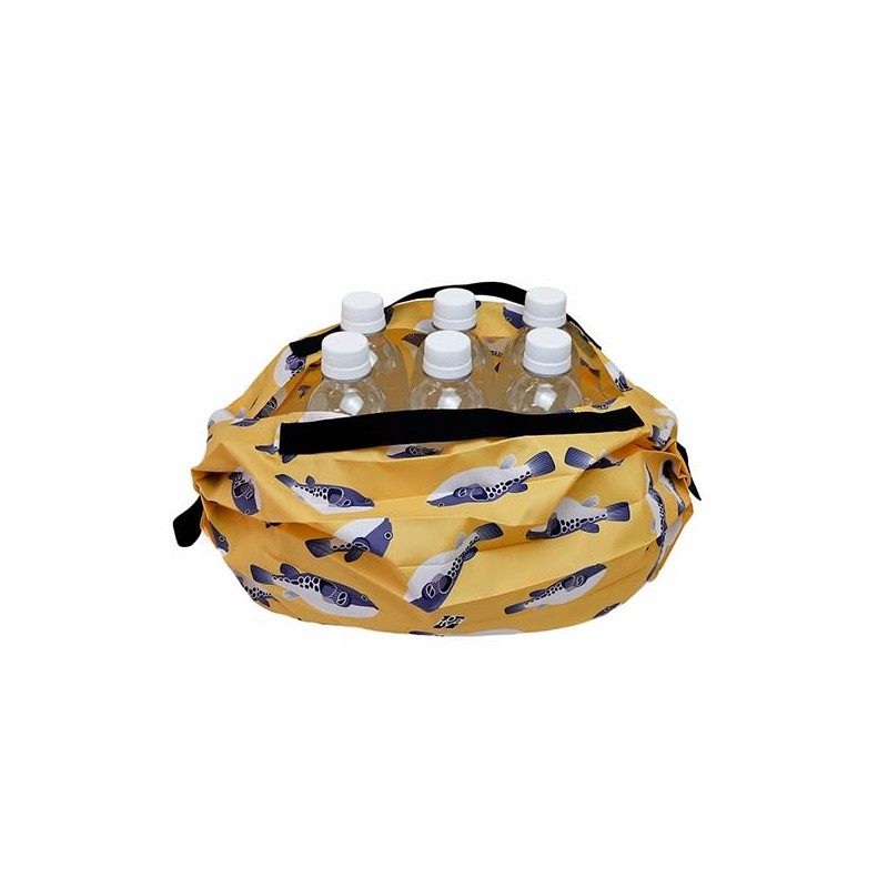 Shupatto Itoya Compact Bag S, yellow