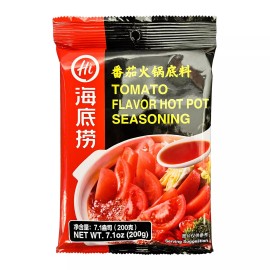 Haidilao () 200g x 3 Bags Haidilao Tomato Flavor Hot Pot Seasoning Soup Base