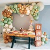 Baby Shower Boxes Party Decorations - 4 Wood Grain Brown