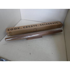 Curtis Stone Rolling Pin - French Style Rolling Pin With Stand