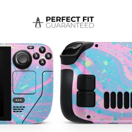 Design Skinz - Compatible with Steam Deck - Skin Decal Protective Scratch-Resistant Removable Vinyl Wrap Cover - Magical Marble
