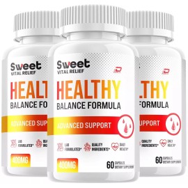 Sweet Vital Relief (3 Pack) Sweet Vital Relief Capsules – SweetVital Relief Pills Advanced Supp...