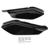 2Pcs Air Deflector Trim Heat Shield Motorcycle MidFrame Trim Fit