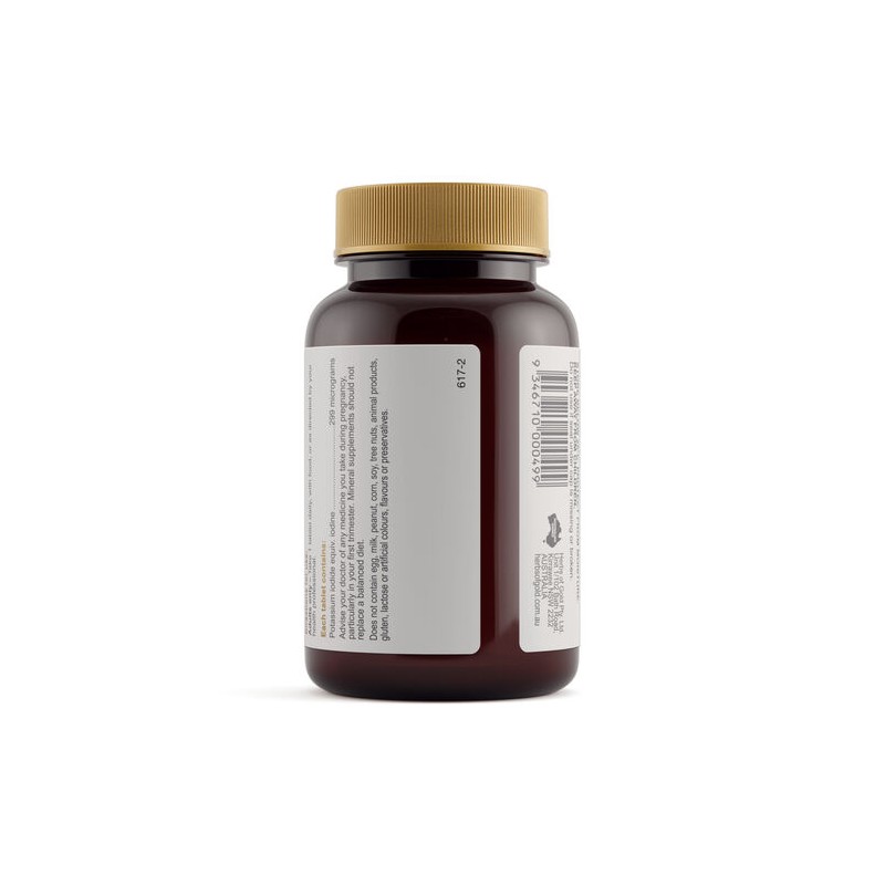 Herbs Of Gold Iodine Max 60 Tablets