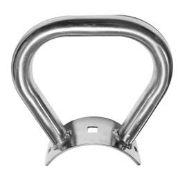 OTITU Just Fun Rocker Handle Stainless Steel for Round Wood Diameter 120 mm