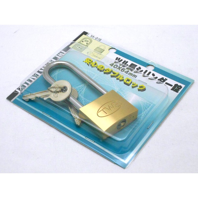 WAKI TWE Vine Length Cylinder Lock, 1.6 x 2.5 inches