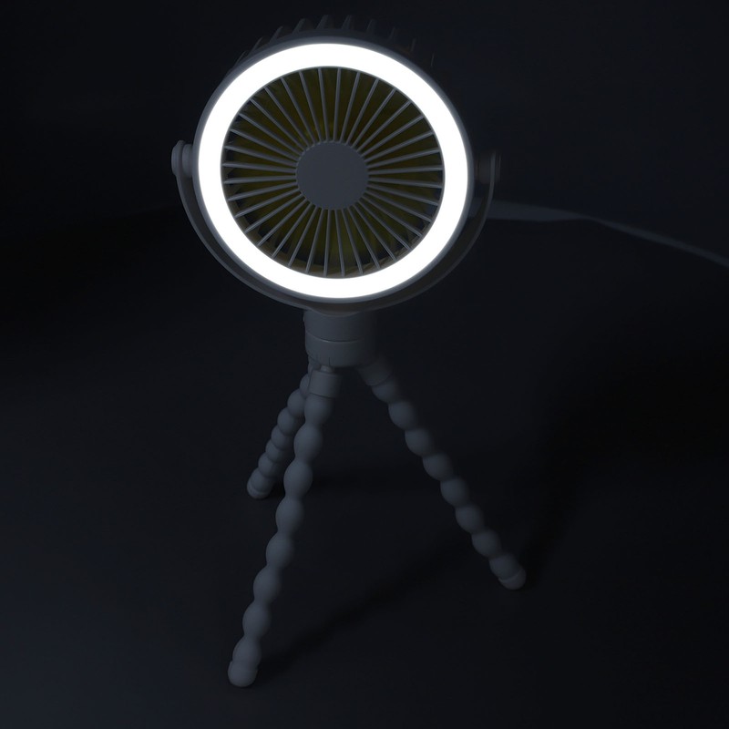 Outdoor Baby Stroller Fan Portable Handheld Cooling Fan Clip On