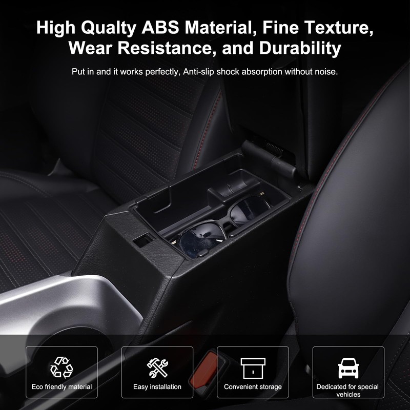 TOYCIDFG Car Center Console Armrest Box Organizer Tray Insert for