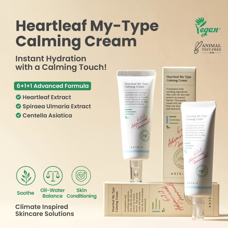 AXIS-Y [AXIS-Y]Heartleaf My Type Calming Cream 60ml