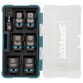 Makita E-16592 7 Piece Impact Black Socket Set
