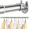FIRJOY Closet Rods for Hanging Clothes - Heavy Duty, Length