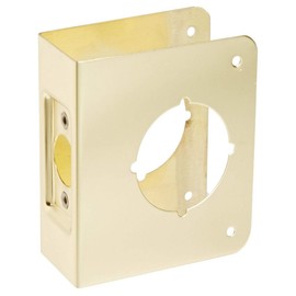 DON-JO MFG 61-PB-CW Wrap Around Cylindrical Door Locks with 2-1/8 in Hole, 4" x 4-1/2"